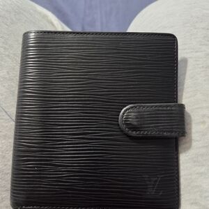 Louis Vuitton Black Epi Leather Wallet